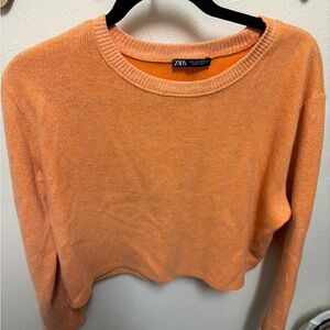 Zara Vibrant Orange Sweater